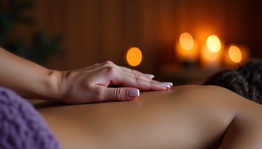 Deep tissue massage treatment